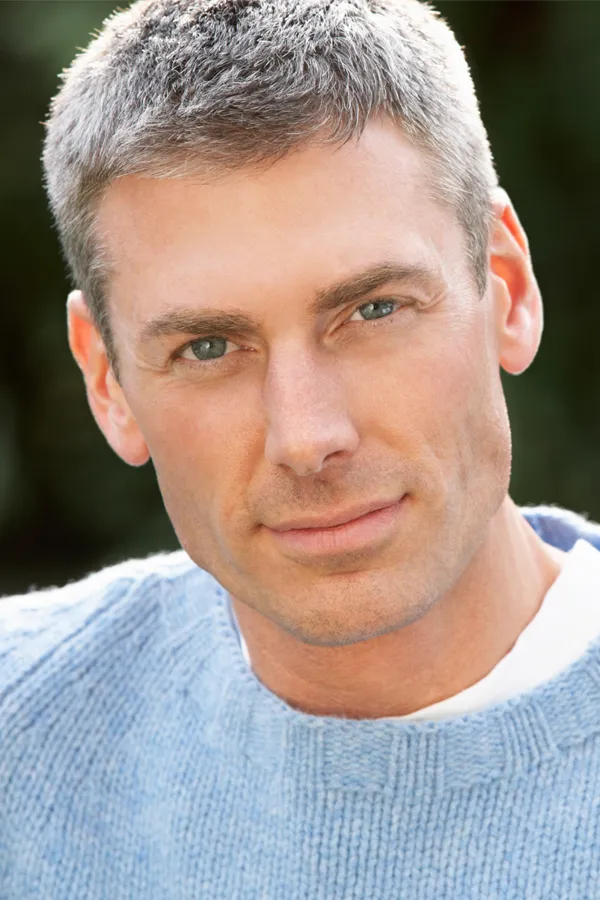 Radiofrequency-Microneedling-for-Face-and-Jawline-Treatment A man with a tight jawlline. Get Radiofrequency Microneedling for Face and Jawline Skin Treatment from Healthy Aging Medical Centers of New Jersey in Northern New Jersey.